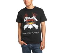 Atmosphere Mens Metallica Master Of Puppets -T-shirt Medium Black
