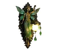 Atmosphere Wall Lamp, Fairy Wings Night Light, Battery Powered Fairy Lamp, for Home College Dorm Farmhouse Bedroom Living Room Study Children's Room