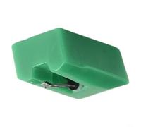 ATN95E Replacement Stylus for Audio Technica Decks - for premium Elliptical Tip Needle for LP Playback - Secure Fit for Moving Magnet Cartridge - Easy Install - Green 15x12x10mm