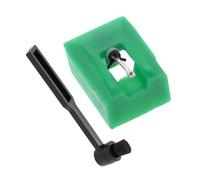 ATN95E Turntable Record Replacement Needle with Stylus Cleaning Brush, Compatible with AT-VMN95E Stylus and Audio-Technica AT-LP120-USB Turntables Record Player, Fit AT93, AT3400, AT3450 (Green)