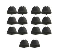 atnayo 14 Pcs Hearing Aid Domes for Phonak Replacements, Washable Anti Static Silicone Domes (L)