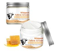 atnayo 2 Pcs Tallow and Honey Balm, Beef Tallow Moisturiser for Skin, Moisturizing Skincare