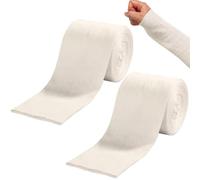 atnayo 2 Rolls 7.5 cm x 5 m Line Tubular Bandage, Elastic Tube Arm Bandage Sleeve for Small Limbs Wrist Elbow