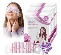 atnayo 20 Pack Steam Eye Mask, Disposable Self Heated Eye Mask for Dry Eyes, Dark Circles & Eye Fatigue (Lavender)