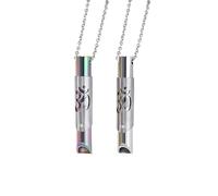 atnayo Breathing Necklace,Anxiety Whistle Necklace,Meditation Breathlace