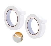 atnayo Edging Strip, 2 Rolls 20mm White Self Adhesive Kitchen Cabinet Edging Strip for Cabinet Repair wooden Panels (10m)
