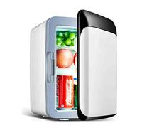 ATNCKS Mini Fridge 10L AC/DC Portable Thermal and Warmer Electric Compact Personal Fridge Fridge for Bedroom, Office, Dorm, Car, Ideal for Cosmetics for the