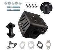 ATNVIDSG Engine Muffler Exhaust Deflector Kit Compatible with Honda GX340 GX390 GX420 11HP 13HP 16HP Harbor Freight Predator 420cc.Champion 389cc 420cc 439cc.Silencer engine For with 18310-ZE2-W61