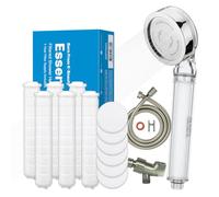 ATOJET Essential Everyday Shower Ritual Elevating Korea’s Beauty Legacy - High-Purity Sediment Filters for Softer Skin & Smoother Hair | 1 Year Advanced Filtration Set (JNE100-SET-1YR)