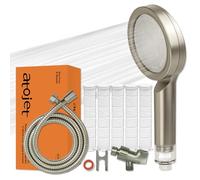 Atojet Premium Filter Shower Rooted in Korea’s Luxury Beauty Culture - Pure Carbon Filters for Softer Skin & Smoother Hair | Composite Filter l 6 Month Advanced Filtration Set (JNE300N-SET-6MO)
