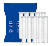 Atojet Showerhead Replacement Filter Inspired by Korea's Beauty Culture | Pure Carbon Filter (10 Filters) - Compatible with Atojet AJ8200MC AJ8200MC-FLT-10PC