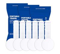 ATOJET Travel Mini Filtered Shower Set Elevating Korea’s Beauty Legacy - Compact & Portable, Pure Carbon Filters for Softer Skin & Smoother Hair | Includes Replacement Filters x 3 (JNE150-FLT-TRVL)