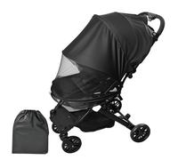 Atoke Universal Mosquito Net for Pram,Breathable Pram Sun Shade with UPF50+,Pram Net Privacy Cover with Two-Way Zipper & Bag for Pushchair,Carriage,Carrycot,Cradle,Moses Basket,Travel Cot & Car Seat