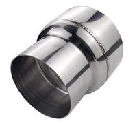 Atokrtact 76 to 101MM Exhaust Pipe Reducer Adapter 304 Stainless Steel for Universal Car Connector (76-101MM)