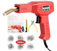 ATOLS Plastic Welder, 1000PCS Staples, Plastic Welding Kit, Hot Stapler Kit, Plastic Welder Gun Kit, Car Bumper Repair Kit, Plastic Repair Kit, Portable Toolbox