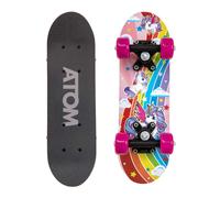 Atom 17" Skateboard for Beginners or Pros | Kids & Teenager Maple Board With 3" PP Trucks | Mini Cruiser Complete | Suitable for All Aged 5+ (Unicorn