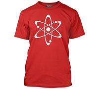 Atom Atomic Symbols Men's Unisex T-Shirt - red Small