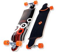 Atom Drop Deck Longboard - Orange, 41 Inch