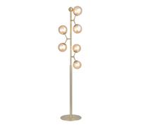 Atom Floor Lamp Antique Brass