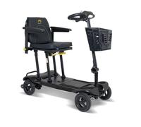 Atom Fold 14.2kg - Ultra-Lightweight Folding Mobility Scooter (Marine Blue, Dual Battery)