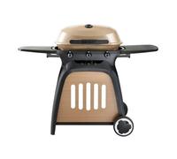 Atom Grills Ryde BBQ Grill Gas Barbecue 3 Stainless Steel Burner Garden Portable