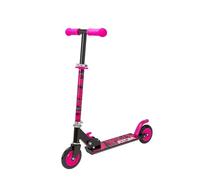 ATOM Inline Ride-On with Adjustable Handlebar - Foldable 2-Wheel Pink Camouflage Kick Toy for Kids Ages 5-12 | Lightweight, Durable Push Design for Girls & Boys