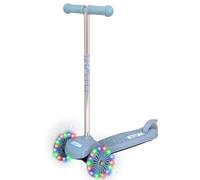 ATOM Light-UP Move 'N' Groove Childrens Scooter | 3 Wheeled Tri Scooter | Tilt To Turn Steering Three Wheeled Toddler Scooter With Light Up Wheels |