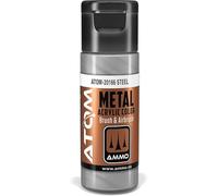 Atom Metallic Steel
