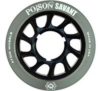 Atom Skates Poison Savant Skate Wheels Black 4pk