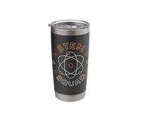 Atom STEM Squad Science Technology Engineering Math Teacher Stainless Steel Insulated Tumbler