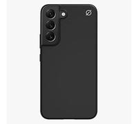 Atom Studios Liquid Silicone Case for Samsung Galaxy S22. Premium Silky Smooth, Soft Touch Silicone. Shockproof Protective Cover. Qi wireless charging compatible Black