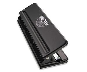 Atoma 11 Hole Punch, Metal, Punches Up to 6 Sheets of 90g Paper, A6, A5, A4 Sheets