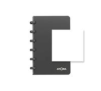 ATOMA Notebook System Robust A6 Grey White