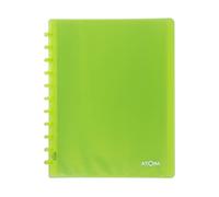 ATOMA Notebook System - Show Album - A4 - Green - 20 Transparent Pockets