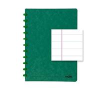 ATOMA Notebook System - Traditional Colours Cardboard - A4 - Green - Lined