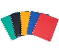 Atoma - Pack of 10 A4 Ring Notebooks - Ruled with Margin - 72 Detachable Sheets (144 Pages) - Cardboard Cover