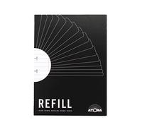 ATOMA Seyes Notebook System Refill Pack A4 White
