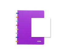 ATOMA Tutti Frutti Notebook System A5 Purple White