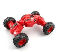 AtomDream Tech Friction Powered Toy Car for Kids - Press and Go Off-Road Vehicle, Durable Push & Go Toy Car for Boys and Girls Ages 3+, Shock-Resistant Design, No Batteries Required (Red)
