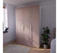 Atomia Matt Antique Rose Triple Wardrobe (H)2247mm (W)1000mm (D)580mm