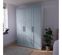 Atomia Matt Dusk Blue Triple Wardrobe (H)2247mm (W)1000mm (D)580mm