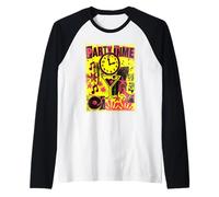 Atomic Age Mid-Century Cocktail Lounge Raglan Baseball Tee