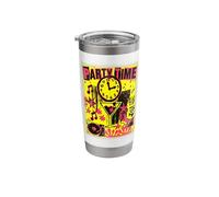 Atomic Age Mid-Century Cocktail Lounge Stainless Steel Insulated Tumbler