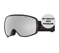 Atomic, All Mountain Ski Goggles, Unisex, For Cloudy to Sunny Weather, Medium Fit, Compatible with Eyewear, Count Stereo, Black/Silver Stereo, AN5106042