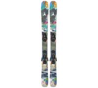 Atomic - All-mountain ski set - Children's - Bent JR 2027 + Colt 7 GW CA - Bent JR 2027 110-130cm + Colt 7 GW CA Black/Grey - Kid Size 130 cm Grey 130 cm