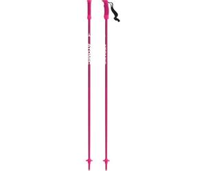 ATOMIC AMT Jr Ski Poles, 3* Aluminium Ski Pole, Ergonomic Jr Handle on the Pole, Elastic Kids Hand Strap, Poles with 50 mm Piste Basket