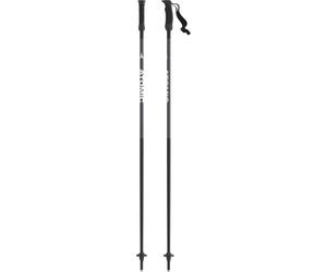 ATOMIC Amt Jr Ski Poles, Black, Length 85 cm, 3* Aluminium Ski Pole, Ergonomic Jr Handle on the Pole, Elastic Kids Hand Strap, Poles with 50 mm Piste Basket