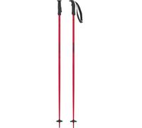 ATOMIC AMT Ski Poles, 3-Star Aluminium Ski Poles, Ergonomic Handle on the Pole, Adjustable Hand Strap, Poles with 60 mm Slope Plate - Red, Length 110 cm