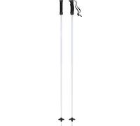 Atomic AMT SQS W Ski Poles, White, Length 105 cm, Reliable 4* Aluminium Ski Poles, Ergonomic Handle on Pole, Safety Quick Release System, 60-mm Piste Basket