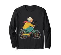 Atomic Bicycle Funny Science Professor Physics Chemistry Long Sleeve T-Shirt